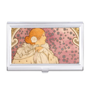 ミュシャ名刺入れ&カードホルダー | Zazzle JP