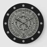 メキシコの壁飾り　日時計表 メキシコの壁飾り日時計表