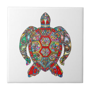 ウミガメ ミガメ ガメタイル | Zazzle JP