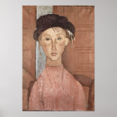 アメデオモディリアーニ – ハット付き女の子 ポスター | Zazzle アメデオモディリアーニ – ハット付き女の子 ポスター | Zazzle