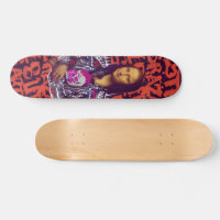 モナリザパンクアート スケートボード | Zazzle.co.jp