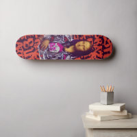 モナリザパンクアート スケートボード | Zazzle.co.jp