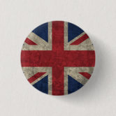 ユニオンジャック　缶バッジ　3cm 新品未使用　イギリス　国旗 ユニオンジャック – イギリス国旗 缶バッジ | Zazzle.co.jp