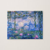 モネ様 モネ – 睡蓮（ピンク） 1919絵画s ジグソーパズル | Zazzle.co.jp