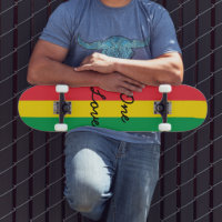 ラスタカラーグリーンイエローレッドフラッグストライプズ