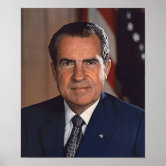 リチャード・ニクソン大統領グラフィック ポスター | Zazzle.co.jp