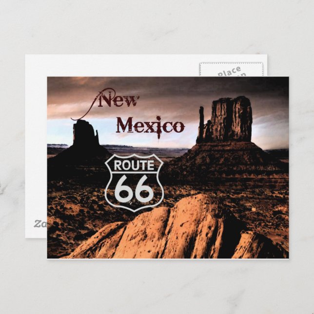最安値挑戦！ アートポストカード ニューメキシコ 砂漠 アートポスト