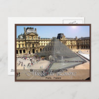 ルーブル美術館 ポストカード | Zazzle.co.jp