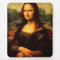 レオナルド・ダ・ヴィンチ-モナ・リザのLa Gioconda 1503年 マウスパッド | Zazzle.co.jp