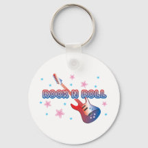 ロックンロールキーホルダー | Zazzle JP