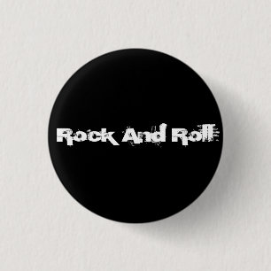 ロックンロール缶バッジ | Zazzle JP