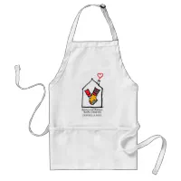 ロナルドマクドナルド手 スタンダードエプロン | Zazzle.co.jp