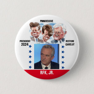 ケネディ 大統領缶バッジ | Zazzle JP