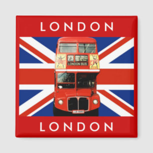 イギリス バスマグネット | Zazzle JP