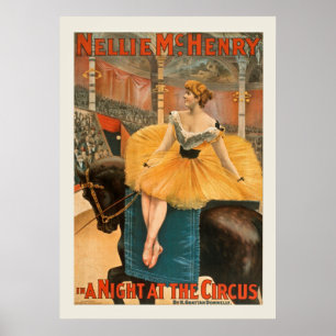 ヴィンテージ サーカスポスター&プリントデザイン・印刷 │ Zazzle JP