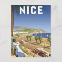 ヴィンテージニース、フランス – ポストカード | Zazzle.co.jp