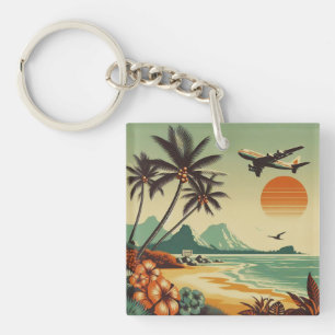 ヴィンテージハワイキーホルダー | Zazzle JP