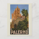 イタリア、シチリア、パレルモ大聖堂 ポストカード | Zazzle.co.jp