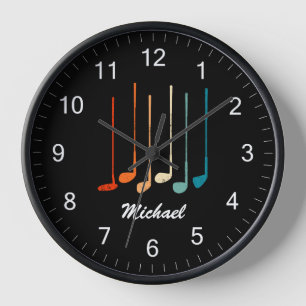 ゴルフ壁時計 | Zazzle JP