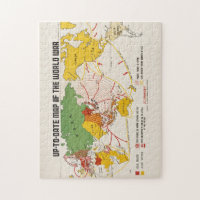 地図　ジグソーパズル　アメリカ　ビンテージ ヴィンテージ第二次世界大戦地図 ジグソーパズル | Zazzle.co.jp