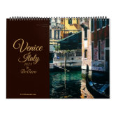 ヴェネツィアイタリア暦 カレンダー | Zazzle.co.jp