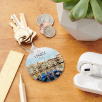 ヴェネツィアの水色 – イタリア旅行のお土産 キーホルダー | Zazzle.co.jp