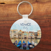 ヴェネツィアの水色 – イタリア旅行のお土産 キーホルダー | Zazzle.co.jp