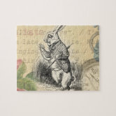 ヴィンテージアリスインワンダーランド ジグソーパズル | Zazzle.co.jp