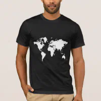 世界地図のTシャツ Tシャツ | Zazzle.co.jp