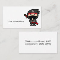 個人用忍者 名刺 | Zazzle.co.jp