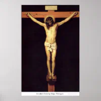 十字架キリストbyディエゴベラスケス ポスター | Zazzle.co.jp