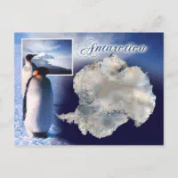 南極大陸の空の眺め ポストカード | Zazzle.co.jp