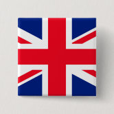 ユニオンジャック – イギリス国旗 缶バッジ | Zazzle.co.jp