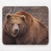 ヒグマ　マウスパッド 大きいコディアックヒグマ マウスパッド | Zazzle.co.jp