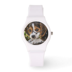 ビーグル 犬 時計 | Zazzle JP