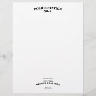警察便箋 | Zazzle JP
