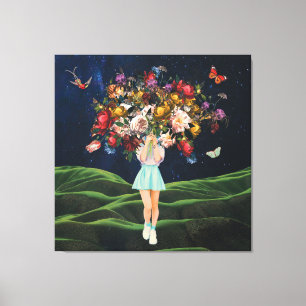 キャンバスプリント キャンバスアート 渦巻き 絵画 パステルカラー
