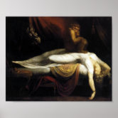 ヘンリーフゼリザ悪夢絵画ズ ポスター | Zazzle.co.jp