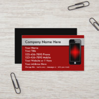 携帯電話の名刺 名刺 | Zazzle.co.jp