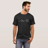 数学アインシュタインの分野同等化科学 Tシャツ | Zazzle.co.jp