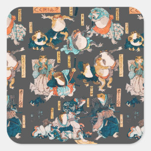 浮世絵シール | Zazzle JP