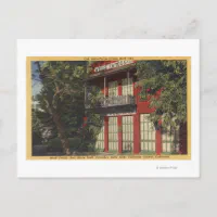 旧ウェルズ・ファーゴ事務所の見解(1855) ポストカード | Zazzle.co.jp