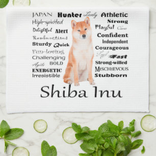 柴犬 犬キッチンタオル | Zazzle JP