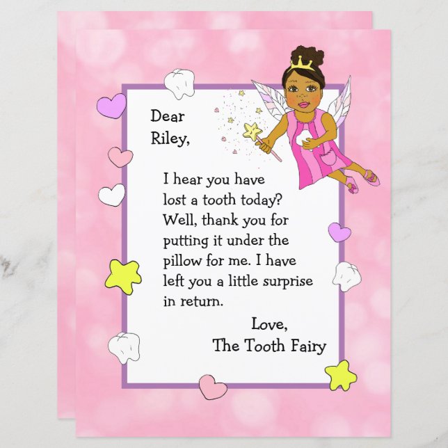 歯の妖精からの手紙 | Zazzle.co.jp