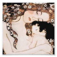母子グスタフクリムト フォトプリント | Zazzle.co.jp