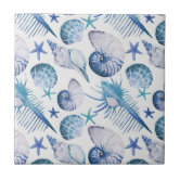 貝殻 タイル | Zazzle.co.jp