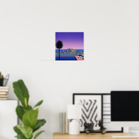 永井博 ポスター | Zazzle.co.jp