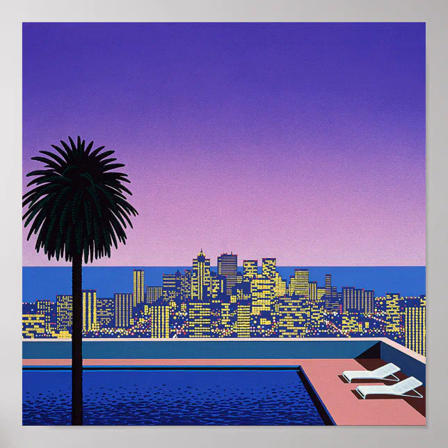 永井博 ポスター | Zazzle.co.jp