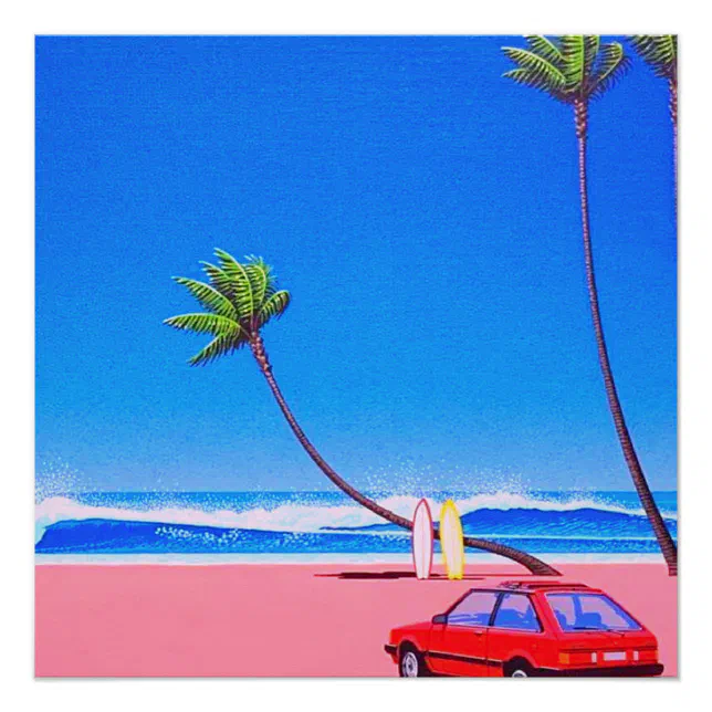 永井博アートポスター ポスター | Zazzle.co.jp