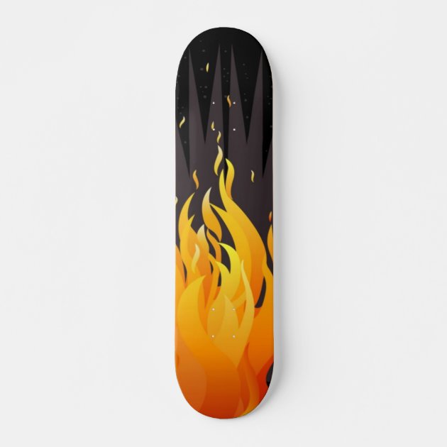 炎の顔グラフィック スケートボード KOTORA MITANI / TORA FIRE – Evisen Skateboards ゑ (エビセン